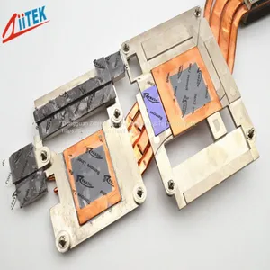 RosH Compliance Thermal Gap Pad With no Silicone Material for Car Battery & Power Supply thumbnail-1