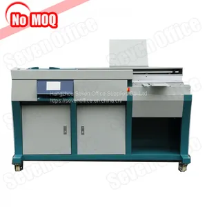 3 Years Warranty Automatic Bookbinding Machine Manufacturer Glue Binding Machine With Side Glue Function thumbnail-1