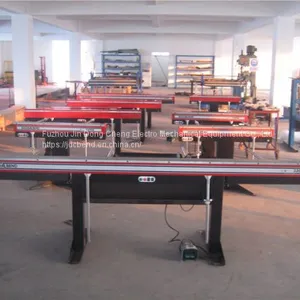 China High Efficiency Electromagnetic Sheet Metal Bending Machine/manual Sheet Metal Press Brake thumbnail-4