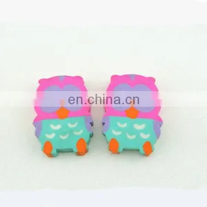 Cute Pink Owl Eraser thumbnail-1