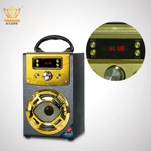 Christmas High Quality Mini Karaoke Speaker FM Radio BT Speaker With LED Light and Remote Function thumbnail-5
