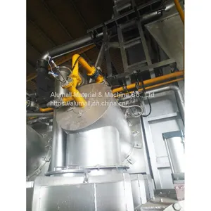10 Metric Tonnes Gas-Fired Aluminum Melting And Holding Furnace For Casting And Foundry Industries thumbnail-1