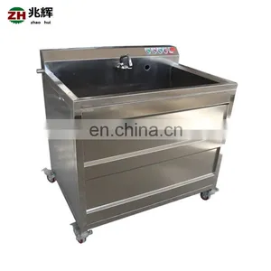 Industrial Small Ozone Air Bubble Vegetable Chili Pepper Cleaning Machine thumbnail-3