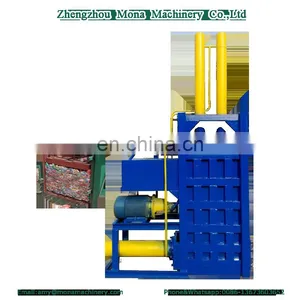 Waste Baling!!! 2018 New Arrival Vertical Hydraulic Baler for Wool Hydraulic Wool Press/wool Baling Press Machine thumbnail-1