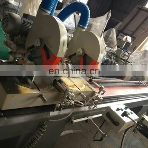 Best Sales Double Head PVC UPVC Profile Cutting Machine thumbnail-5