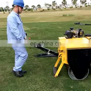 Mini Single Drum Vibratory Road Roller for Sale thumbnail-1