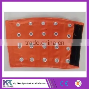 Knitting Fabric Orange Color Glass Protective Wrist With Copper Sheet (V047) thumbnail-1