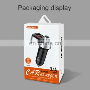 Feixin 2021 New Product Car Charge Cigarette Lighter C7 Wireless Charging 15W Can Charge Through The Phone Case Drop Shipping thumbnail-5