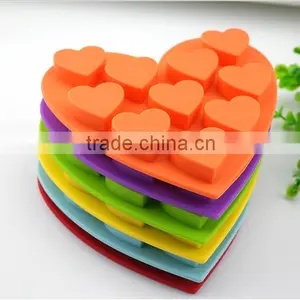 OEM Available Romantic Love Heart Shape Custom Ice Cube Tray thumbnail-1
