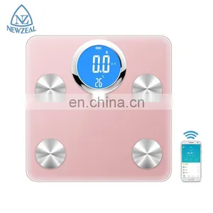 Blue Tooth Digital 100Kg 150Kg Electronic Weighing Camry Bathroom Weigh Scale With Blue Backlight thumbnail-3