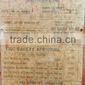 Cheap Shipping Containers for Sale, (20ft and 40ft), Metal and Steel Shipping Container, Iso Standard thumbnail-4