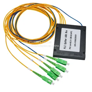 Optical Splitter Cassette With Sc Apc-connector 1x8 Fiber Optical Plc Splitter thumbnail-1