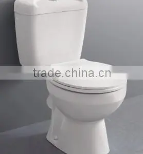 Vitreous China Two Piece Toilet wc Water Closet From Henan Toilet Factory Quality Choice thumbnail-4