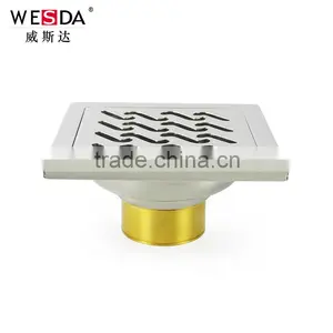 6mm Strainer WESDA Stainless Steel Floor Drain Shower Floor Drain Cover Anti-odor Floor Drain thumbnail-4