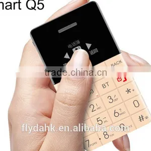New QMART Q5 Card Phone 0.96 Inch OLED Screen Elder Senior People GSM Mobile Phone thumbnail-1