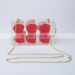 C58593S Newest Style High Fashion Beautiful Rose Flower Women Messenger Bags,handbags thumbnail-2