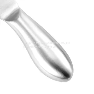 Stainless Steel 4 Pieces Cheese Knife Set: Hard and Soft Cheese Knives, Serving Fork & Cheese Spreader thumbnail-2