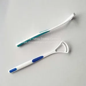 LIFE TIME Oral Care Plastic Dental Tongue Cleaner / Cepillo de Lengua Tongue Scraper thumbnail-1