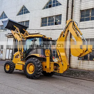 Mining Mini Wheel Loader New Small Backhoe Loader From China thumbnail-4