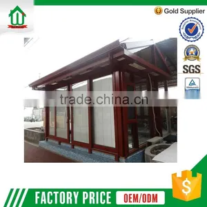 Classic Fashionable Design Customizable Aluminium Frame Glass House thumbnail-1