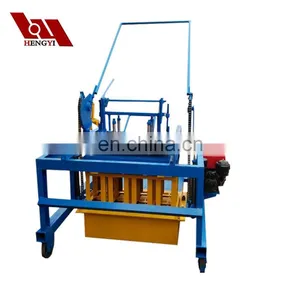 Hot Manual HYM4-45 Hollow Egg Laying Concrete Brick Block Making Machine Machinery for Sale thumbnail-1