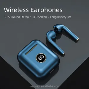 2021 New X1 Game Earphone TWS With Led Battery Indicator Wireless Earphone Headphone Earbuds thumbnail-2