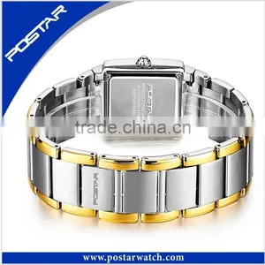 2016 Hot Selling Vogue Quartz Stainless Steel Strap Ladies Bracelet Wrist Watches thumbnail-3