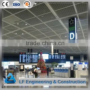 Aseismatic Long Span Space Frame Building Airport Construction thumbnail-4