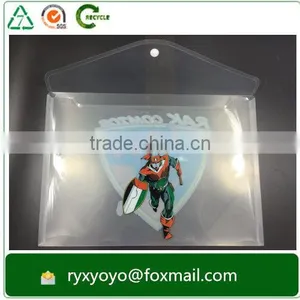 Cheap Price pp Plastic Office Doucument Bag With Snap Button thumbnail-4