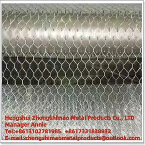 Hexagonal Wire Mesh/chicken Wire Mesh/protecting Wire Mesh/PVC Protective Layer/ Wire Mesh thumbnail-4