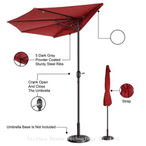 2.7m Side Steel Umbrella thumbnail-4