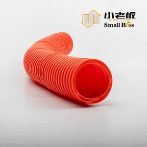 PVC Corrugated Conduit Tube Air Conditioning Drain Pipes Compound Granules thumbnail-2