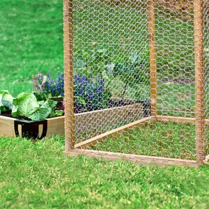 Galvanized Steel Chicken Wire Rolled Fencing 2-in - Mesh Size Factory Direct thumbnail-4