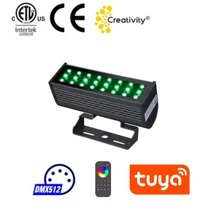 UL ETL Listed 50W 100W 150W DMX512 Wireless RGB RGBW 5 Years Warranty Flood Light thumbnail-1