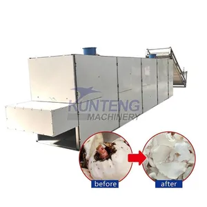 Fruit and Vegetable Air Mesh Belt Dryer Indonesia Konjac Pieces Drying Machine Leaves Dryer Machine thumbnail-1