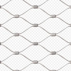 Professional Standard Stainless Steel Wire Rope Mesh, Cable Mesh, and Metal Rope Mesh for Sale. thumbnail-4