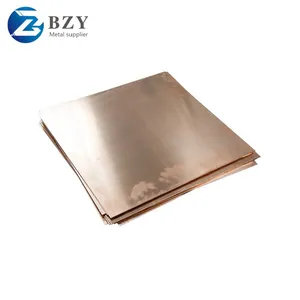 Non-alloy Stamped Copper Sheet C11000 C10200 Copper Plate 99.9% Copper Strip 0.1mm 1mm 5mm Thick thumbnail-3