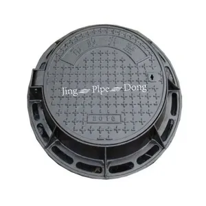 Factory in China Square Ductile Iron Non Pressure Manhole Cover Black Durable for Parking Safety Jingdong Model 24 thumbnail-3
