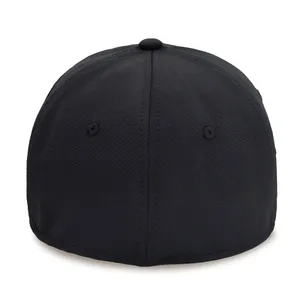 High Grade Custom Fitted Hats Embroidery Logo Closed Back Baseball Cap thumbnail-5
