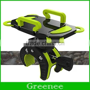 2016 Newest Universal 360 Degrees Rotation Motorcycle Bicycle Bike Cellphone GPS Support Handlebar Mount Holder thumbnail-2