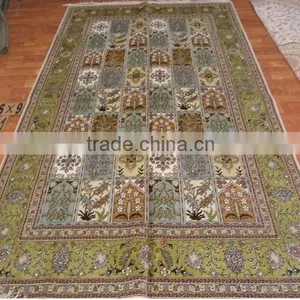 6'x9' Popular Room Decoration Art Design Handmade Cotton Persian Carpet thumbnail-2