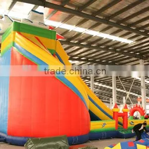 Giant Inflatable Land Slide for Adult, Winter Slide for Sale, Commercial Grade Inflatable Pvc Slide thumbnail-6