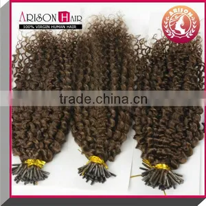 Cheap Indian Human Hair 1gram per Piece i Tip Hair Extensions Wholesale thumbnail-1