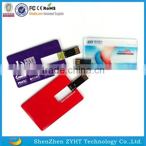 Free Logo 1gb Business Card USB Flash Drive thumbnail-2