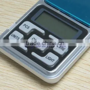 MH-500 Scale 500g/0.1g High Precision Blue LCD Pocket Weighing Scale thumbnail-3