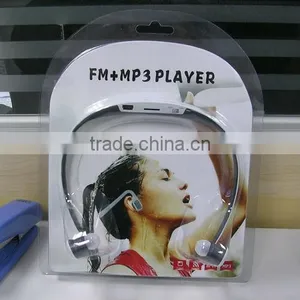 New Sport-style Headphone, FM + MP3 Earphone, Support TF Card thumbnail-1