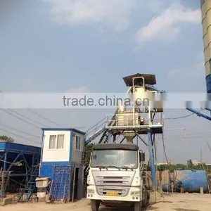 35m3/h HZS35 Mobile Ready Mix Concrete Batching Plant for Sale Made in China thumbnail-2