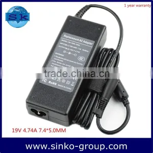 Power Charger Supply AC Adapter Laptop Charger 19V 4.74A 7.4*5.0 For Hp thumbnail-1
