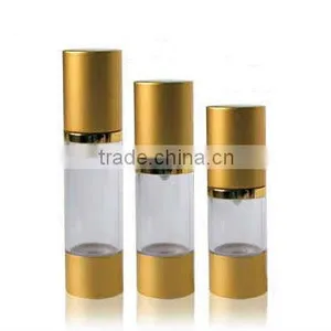 Plastic Airless Bottle With Aluminum Detail (275AB-ZSY-A Series) thumbnail-1