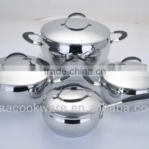 8Pcs Stainless Steel Cookware /kitchenware Set thumbnail-1